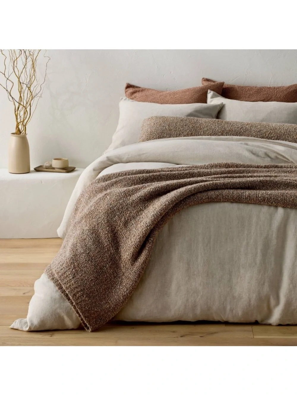 Casaluna King Bouclé Blanket Warm